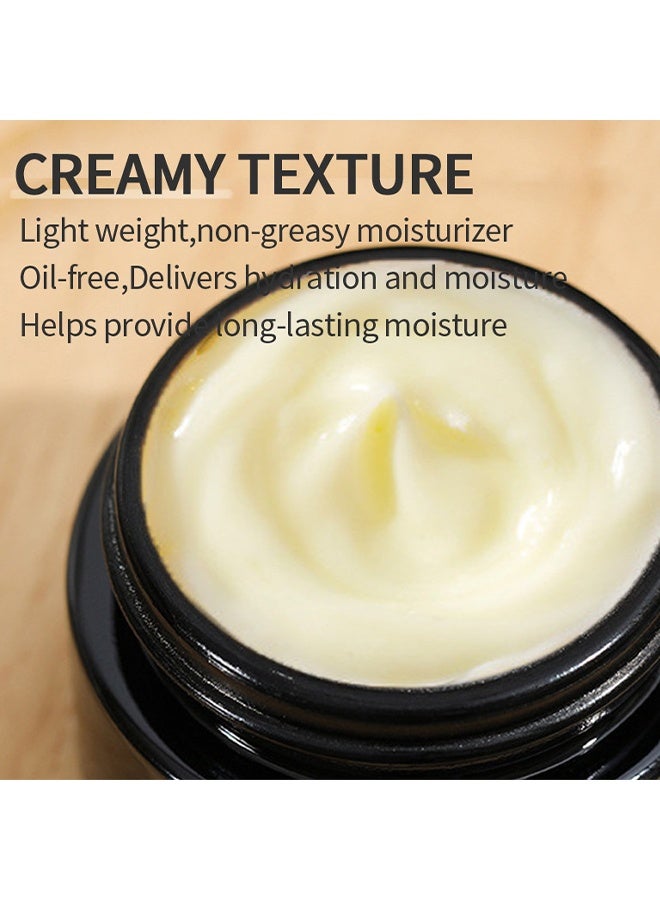 ام اس ال اي ام كريم العسل الأسود، مرطب وجه مضاد للشيخوخة للنساء والرجال، كريم وجه مرطب نهاري/ليلي للبشرة الجافة والحساسة، كريم وجه مغذٍ ومرطب بالعسل، 30 جرام - Image 5